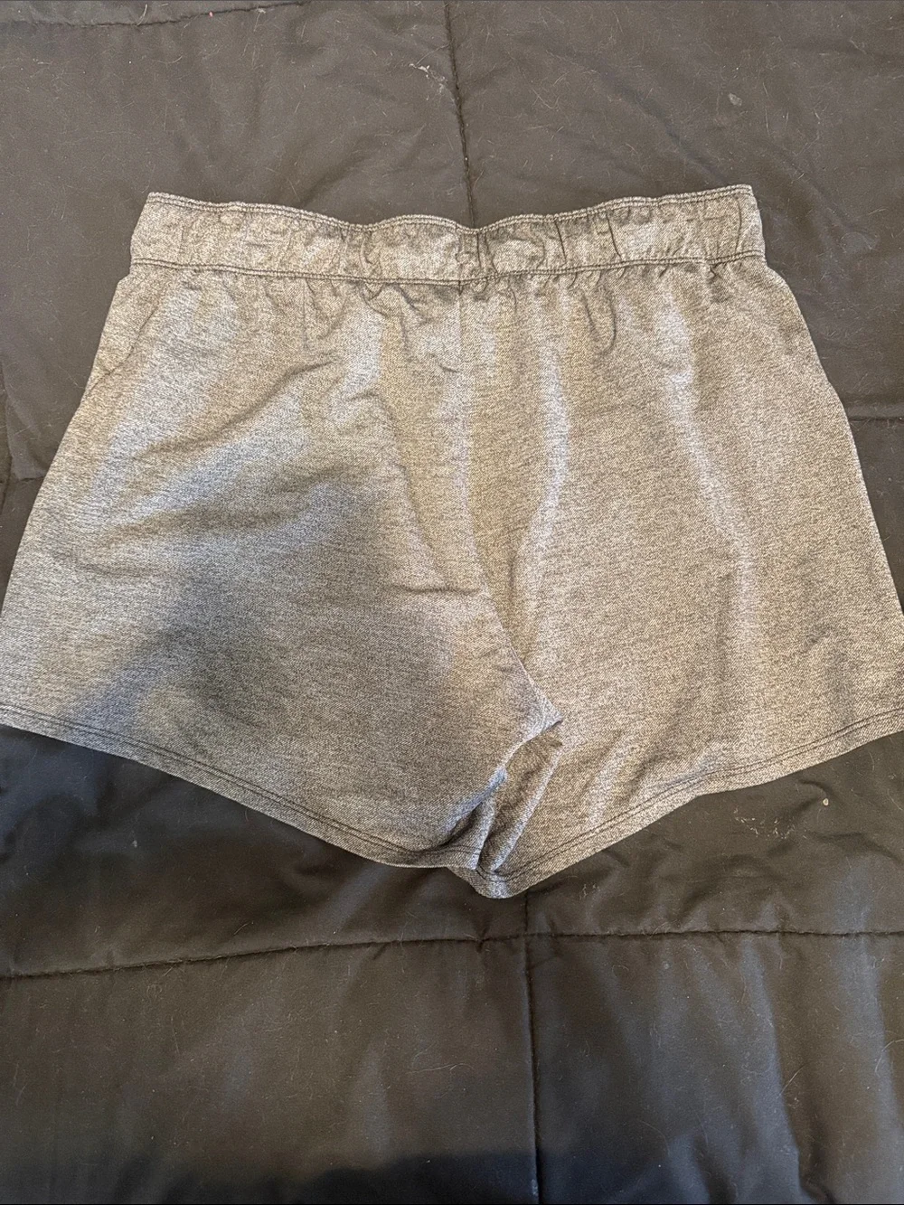Nike Women's Heather Gray Athletic Running Shorts